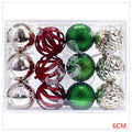 CF-ZSC05 - ESFERAS DECORATIVAS NAVIDEÑAS 6CM (80/1)