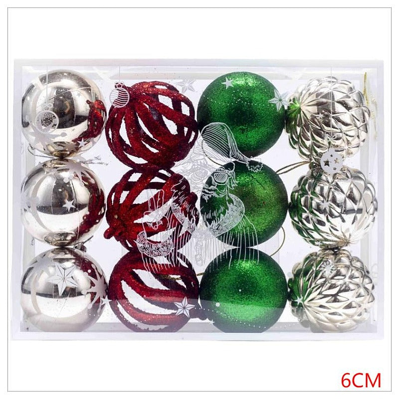 CF-ZSC05 - ESFERAS DECORATIVAS NAVIDEÑAS 6CM (80/1)