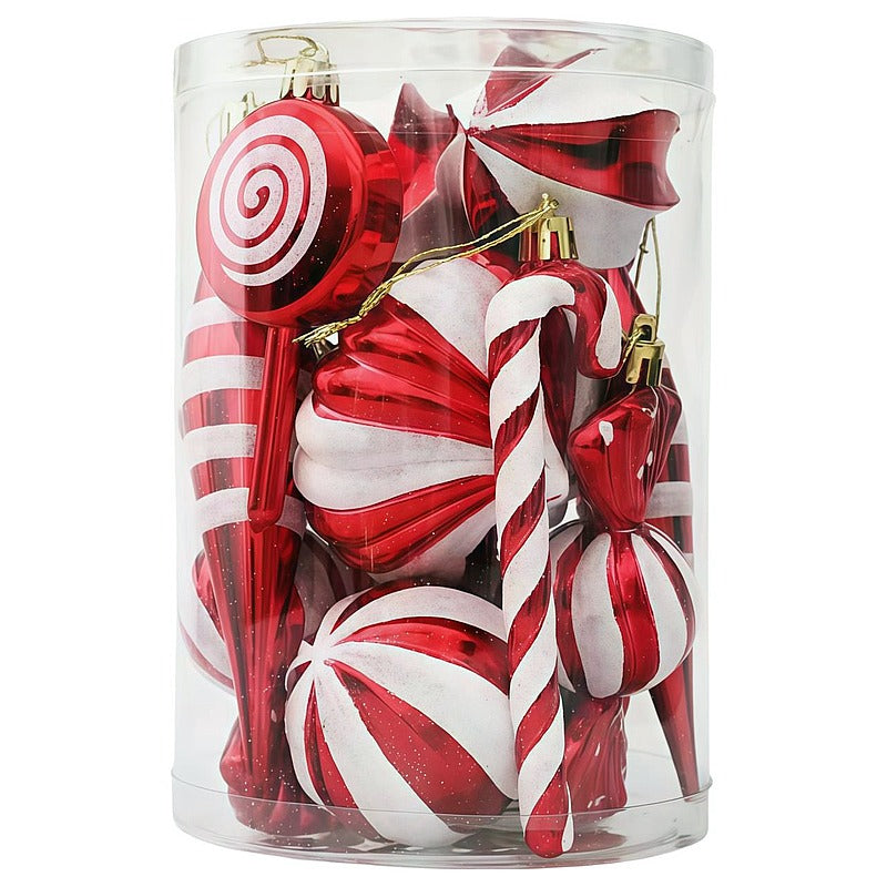CF-ZSC12 - ADORNOS NAVIDEÑOS EN DISEÑO DE CARAMELOS (48/1)