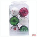 CF-ZSC14 - ESFERAS NAVIDEÑAS DE COLORES 6CM (80/1)