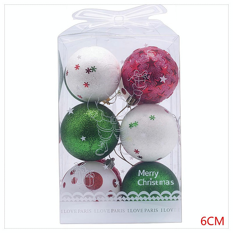 CF-ZSC14 - ESFERAS NAVIDEÑAS DE COLORES 6CM (80/1)