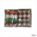 CF-ZSC16 - ESFERAS DE NAVIDAD 6CM (24/1)