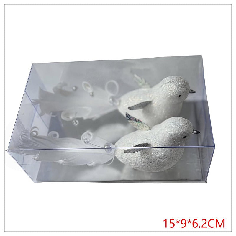 CF-ZSC25 - DECORACIÓN DE PÁJAROS BLANCOS (180/1)