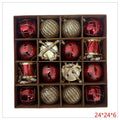 CF- LCC02 - SET DE ADORNOS NAVIDEÑOS MULTICOLOR (40/1)