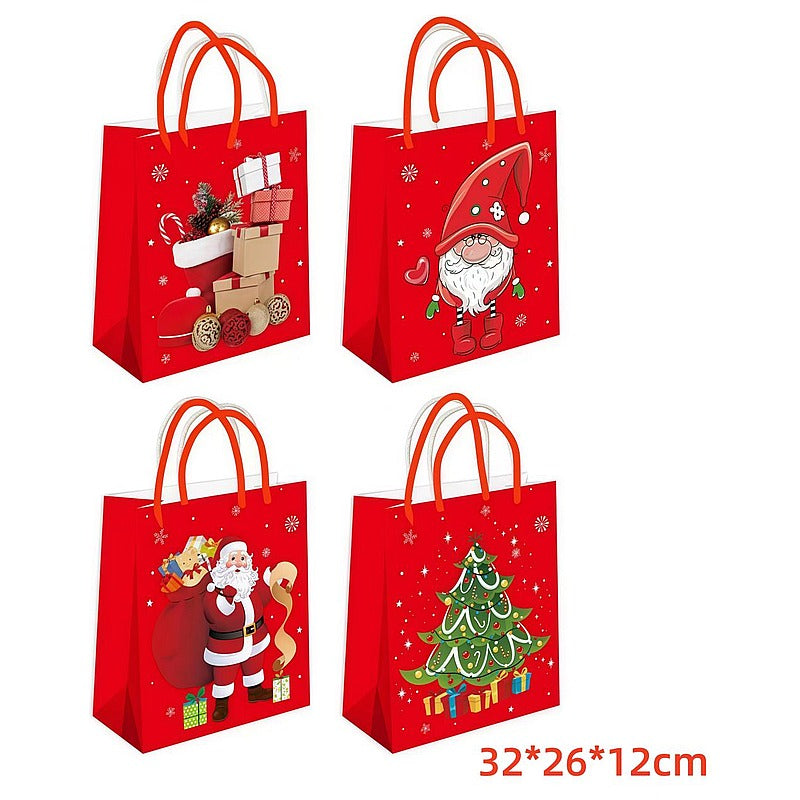 CF- XDW60 - BOLSA DE REGALO NAVIDEÑA ROJA (840/1)