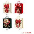 CF- XDW65 - BOLSA DE REGALO CON MOÑO NAVIDEÑO (1800/1)