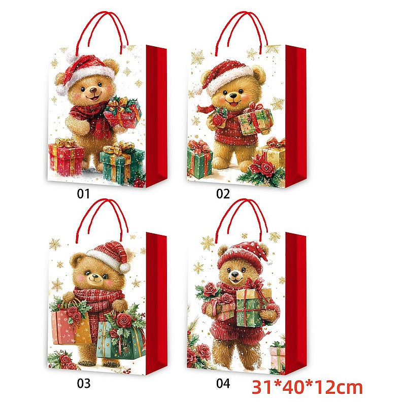 CF- XDW77 - BOLSA DE REGALO NAVIDEÑA 31*40*12CM (360/1)