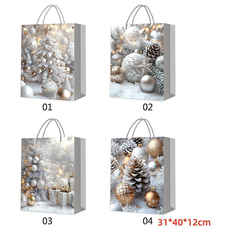 CF-XDW81 - BOLSA DE REGALO NAVIDEÑA 31*40*12 CM (360/1)