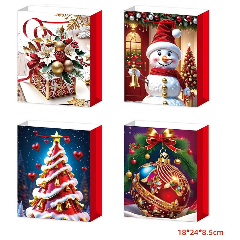 CF-XDW82 - BOLSA DE REGALO NAVIDEÑA 18*24*8.5 CM (720/1)