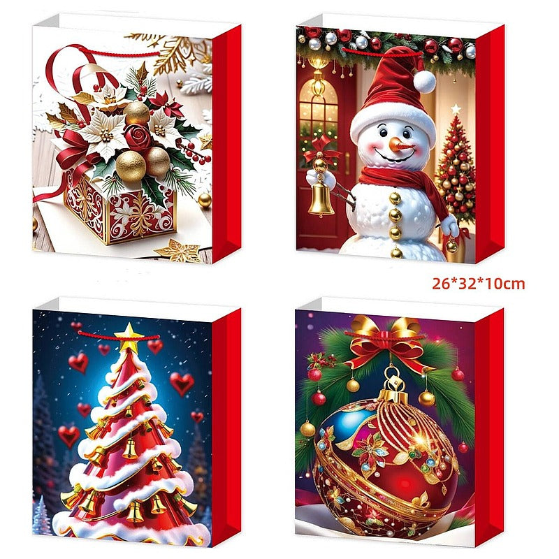 CF-XDW83 - BOLSA DE REGALO NAVIDEÑA 26*32*10 CM (480/1)