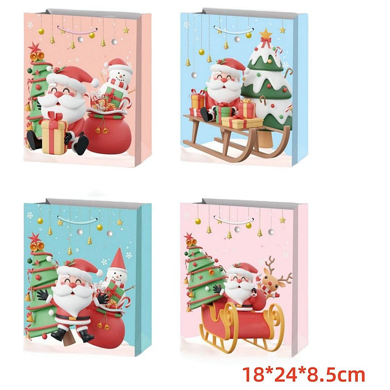 CF-XDW99 - BOLSA DE REGALO NAVIDAD 18*24*8.5 CM (720/1)