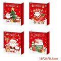 CF- XDW102 - BOLSA DE REGALO NAVIDEÑA 18*24*8.5CM (720/1)