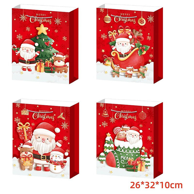 CF- XDW103 - BOLSA DE REGALO NAVIDEÑA 26*32*10 CM (480/1)