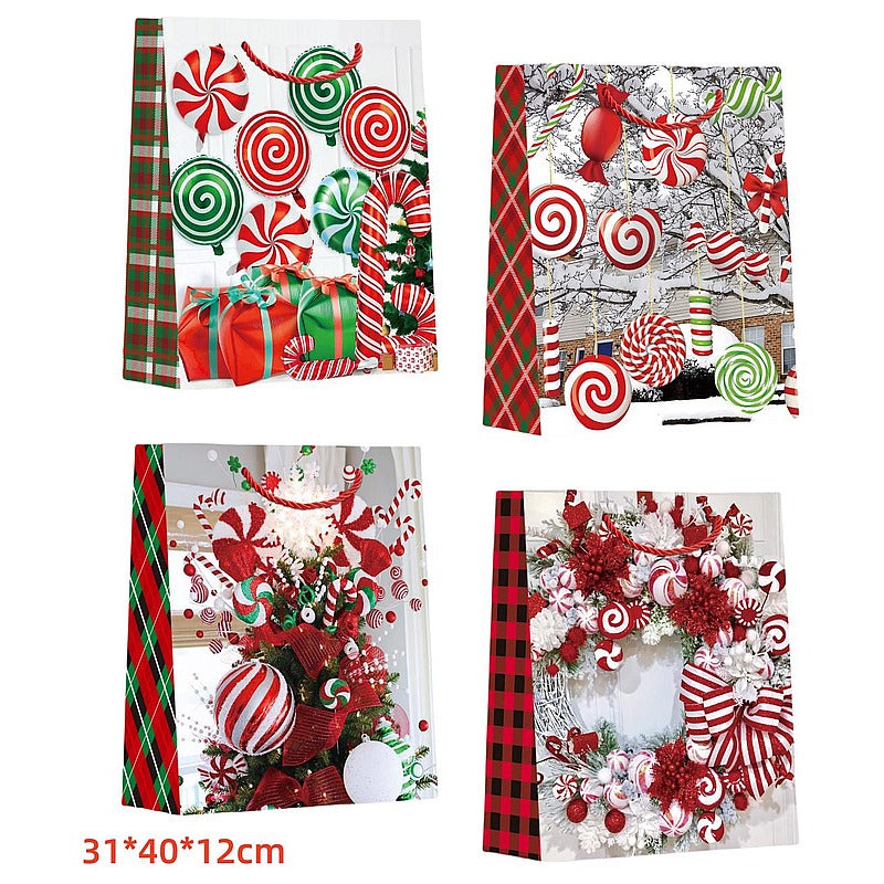 CF- XDW110 - BOLSA DE REGALO CON DISEÑO NAVIDEÑO (360/1)