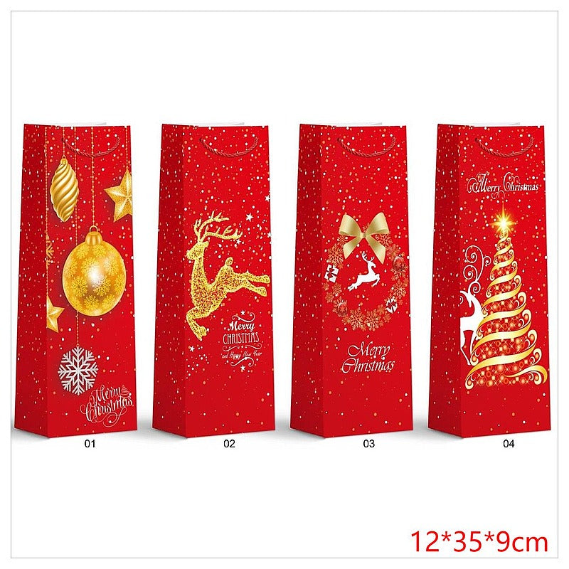 CF- XDW148 - BOLSAS NAVIDEÑAS DE PAPEL 12*35*9 CM (960/1)