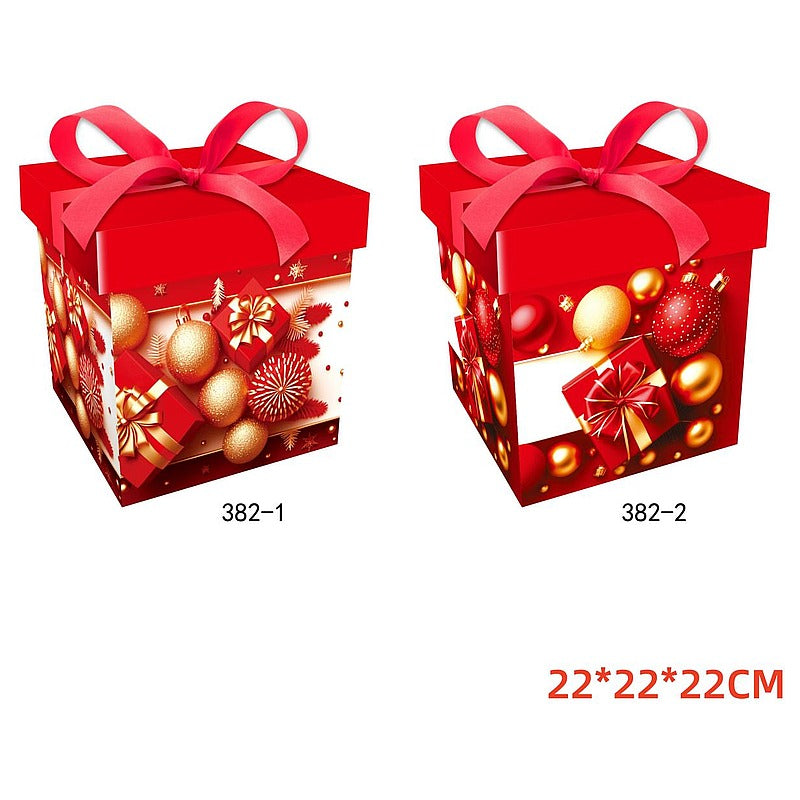 CF- XDW152 - CAJA DE REGALO NAVIDEÑA 22*22*22CM (480/1)