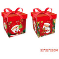 CF- XDW155 - CAJA DE REGALO NAVIDEÑA CON MOÑO (480/1)