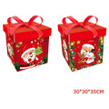 CF- XDW156 - CAJA DE REGALO NAVIDEÑA CON LAZO (240/1)