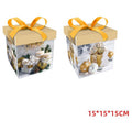 CF- XDW160 - CAJA DECORATIVA NAVIDEÑA CON LAZO (960/1)