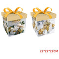CF- XDW161 - CAJA DECORATIVA CON LAZO DORADO (480/1)