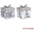 CF- XDW163 - CAJA DECORATIVA CON LAZO 15*15*15CM (960/1)
