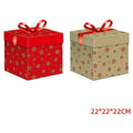 CF- XDW167 - CAJA DECORATIVA CON LAZO 22*22*22CM (480/1)