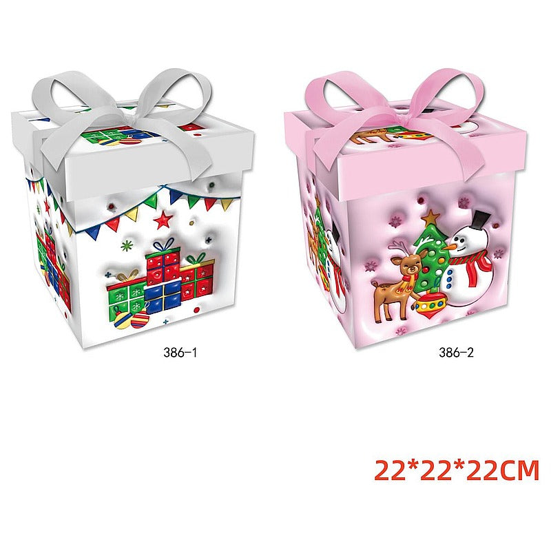 CF- XDW173 - CAJA DE REGALO NAVIDEÑA 22*22*22CM (480/1)