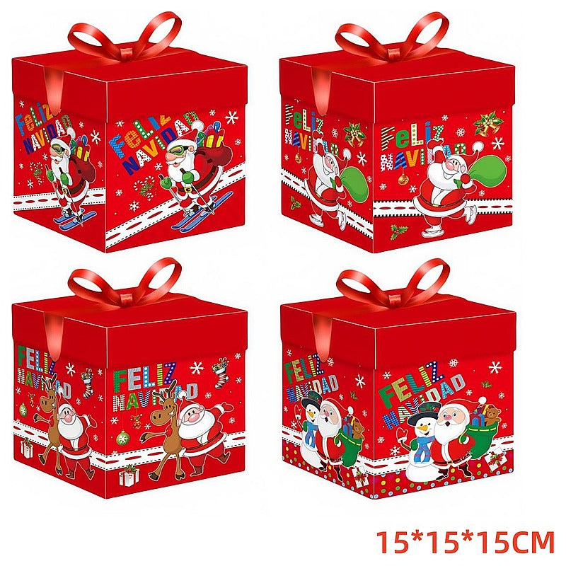 CF- XDW175 - CAJA DE REGALO NAVIDEÑA 15*15*15CM (960/1)