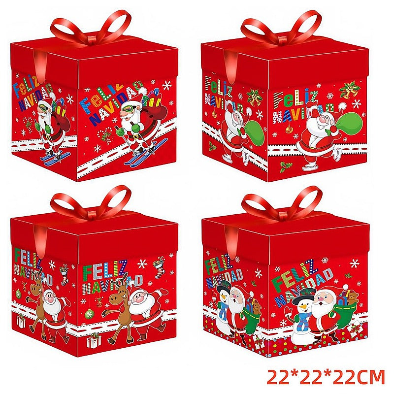 CF- XDW176 - CAJA DE REGALO NAVIDEÑA 22*22*22CM (480/1)