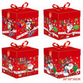 CF- XDW177 - CAJA DE REGALO NAVIDEÑA CON LAZO (240/1)