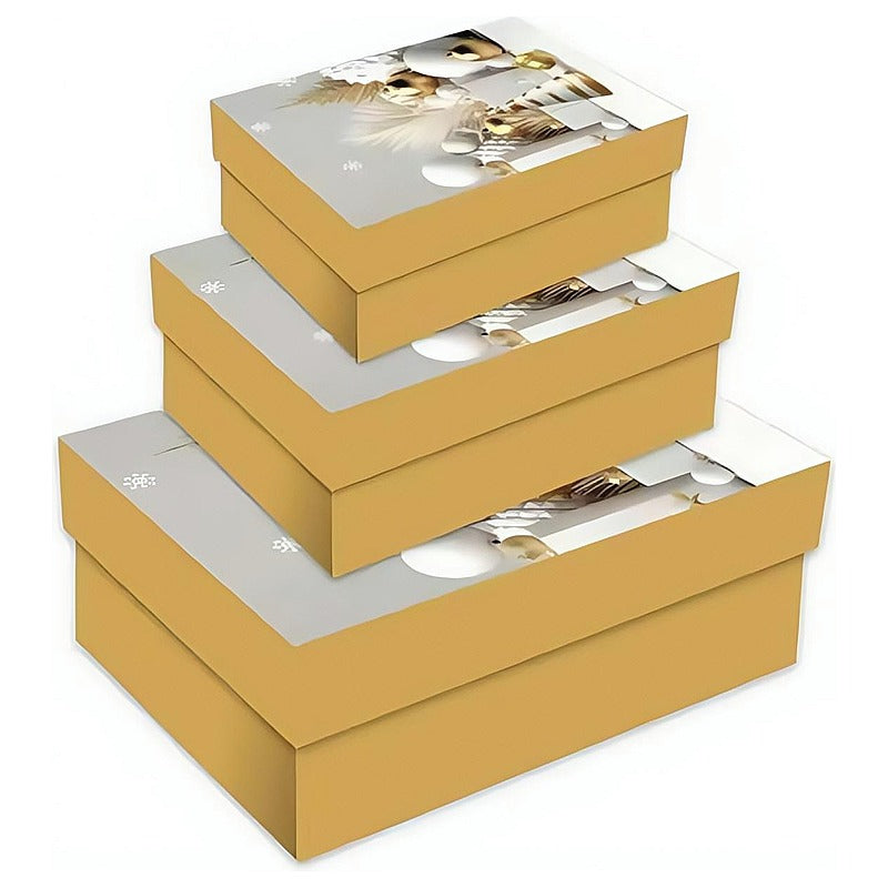 CF- XDW178 - SET DE CAJAS DE REGALO NAVIDEÑAS (36/1)
