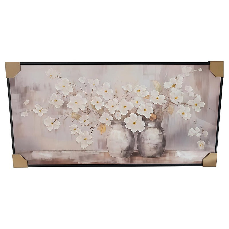 CF-JHP23 - CUADRO DECORATIVO DE FLORES EN JARRONES (10/1)