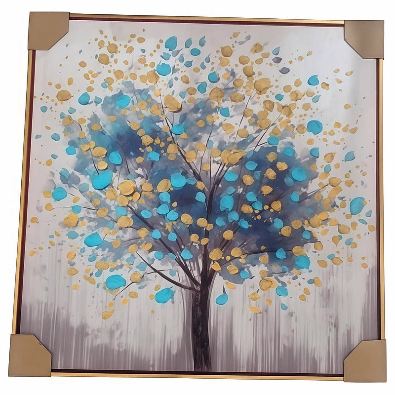 CF-JHP27 - CUADRO DECORATIVO ÁRBOL COLORIDO (12/1)