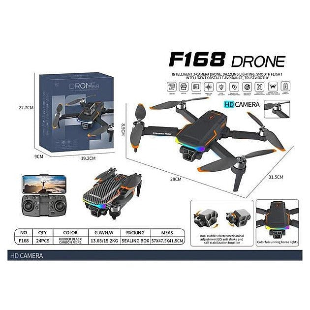 CF- GHD15 - DRONE CON CÁMARA HD F168 (36/1)