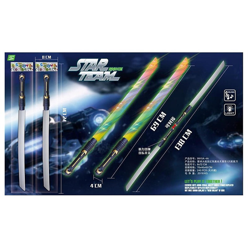 CF-GHD107 - ESPADAS DE JUGUETE LUMINOSAS (240/1)