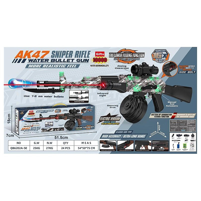 CF-GHD127 - PISTOLA DE BALAS DE AGUA AK47 (24/1)