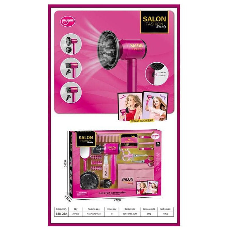 CF-GHD135 - SET DE JUEGO DE BELLEZA PARA NIÑAS (24/1)