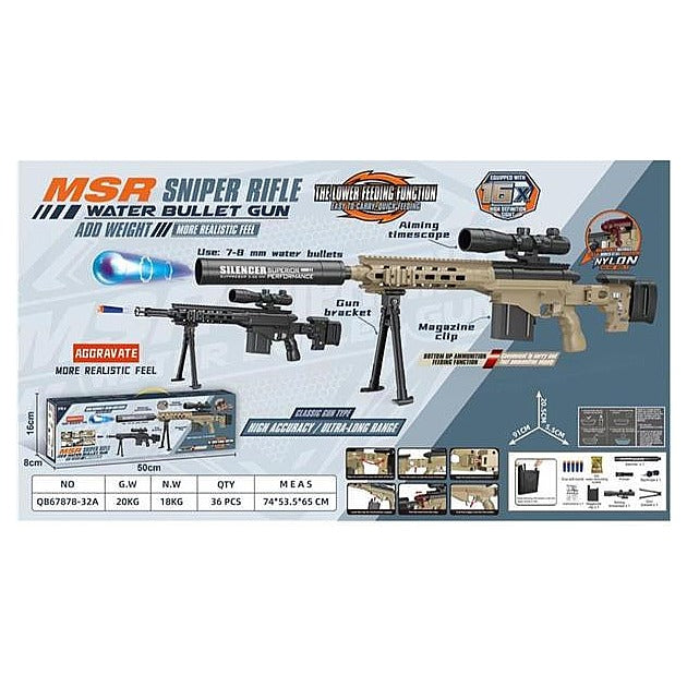 CF- GHD138 - PISTOLA DE AGUA TIPO RIFLE FRANCOTIRADOR (36/1)