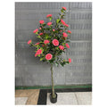 CF-EHF09 - PLANTA ARTIFICIAL CON FLORES ROSADAS (4/1)