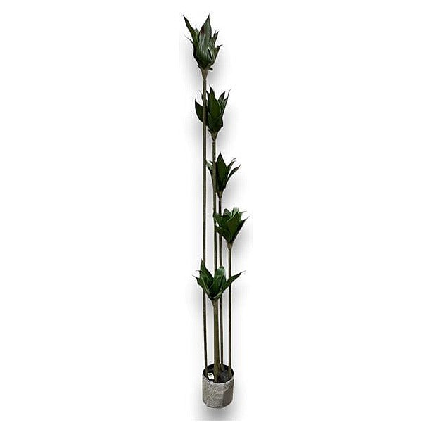 CF-ZYF06 - PLANTA ARTIFICIAL CON HOJAS DE NENÚFAR (8/1)