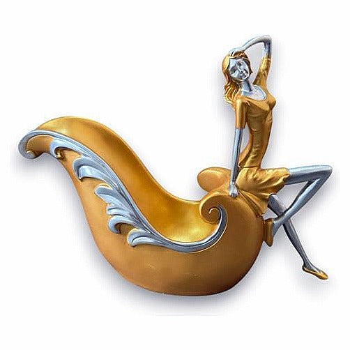 CF-LTC10 - DECORACIÓN DE RESINA CON FIGURA FEMENINA (12/1)