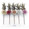 CF- XFF30 - RAMAS DECORATIVAS CON ROSAS Y PIÑAS (600/1)