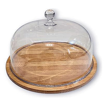 JJ54269 - BANDEJA CÚPULA REDONDA CON TAPA 23CM (36/1)