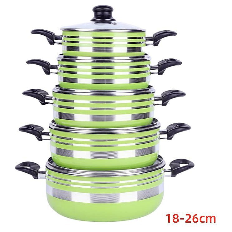 KT-TSP1 - OLLA DE SOPA DE COLOR DE 18-26 CM (4/1)