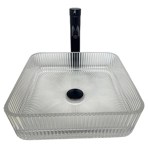 BA-ADB6 - LAVABO CUADRADO DE CRISTAL (1/1)
