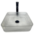 BA-ADB6 - LAVABO CUADRADO DE CRISTAL (1/1)