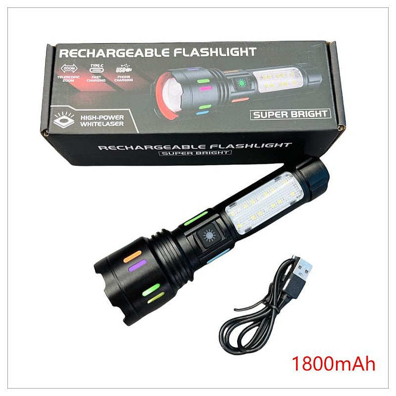 D-QS040 - LINTERNA RECARGABLE USB DE ALUMINIO (120/1)