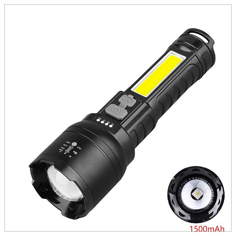 D-QS042 - LINTERNA RECARGABLE DE ALUMINIO (80/1)