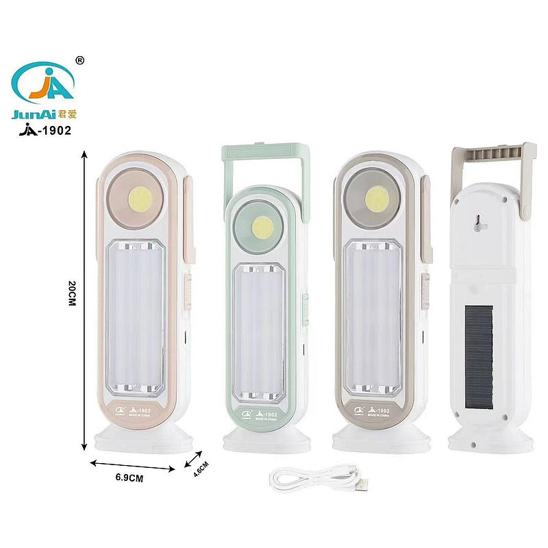 D-QS046 - LÁMPARA DE EMERGENCIA SOLAR CON USB (120/1)
