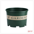 HG-BG12 - MACETA PLÁSTICA VERDE 25*17 (54/1)